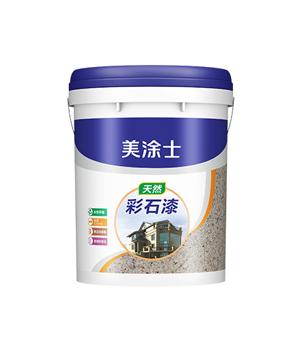 天然彩镜面多彩漆